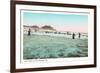 Surf Scene, Old Orchard, Maine-null-Framed Art Print