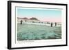 Surf Scene, Old Orchard, Maine-null-Framed Art Print