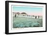 Surf Scene, Old Orchard, Maine-null-Framed Art Print