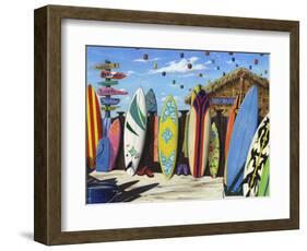 Surf Shack-Scott Westmoreland-Framed Art Print