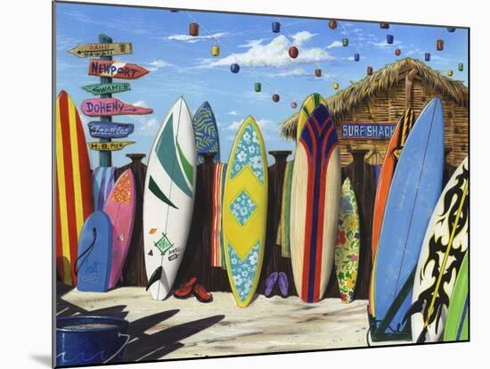 Surf Shack-Scott Westmoreland-Mounted Art Print