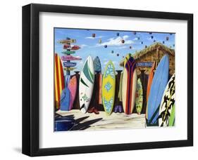 Surf Shack-Scott Westmoreland-Framed Art Print