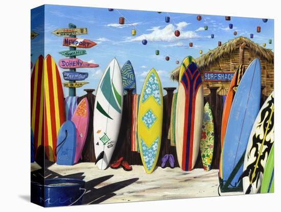 Surf Shack-Scott Westmoreland-Stretched Canvas