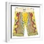 Surf Shorts (CI) III-Jennifer Goldberger-Framed Art Print