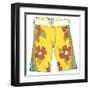 Surf Shorts (CI) IV-Jennifer Goldberger-Framed Art Print