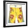 Surf Shorts (CI) IV-Jennifer Goldberger-Framed Art Print