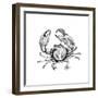 Surf Side Sketch I-Patricia Pinto-Framed Art Print