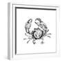 Surf Side Sketch I-Patricia Pinto-Framed Art Print