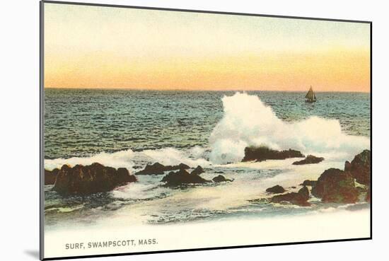 Surf, Swampscott, Mass.-null-Mounted Art Print