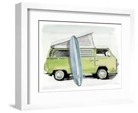 Surf Wagon I-Jennifer Parker-Framed Art Print