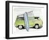 Surf Wagon I-Jennifer Parker-Framed Art Print