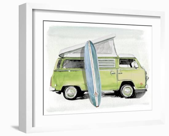 Surf Wagon I-Jennifer Parker-Framed Art Print