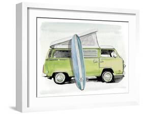Surf Wagon I-Jennifer Parker-Framed Art Print