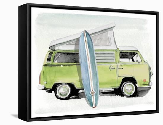 Surf Wagon I-Jennifer Parker-Framed Stretched Canvas