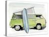 Surf Wagon I-Jennifer Parker-Stretched Canvas