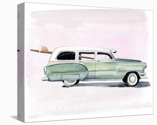 Surf Wagon III-Jennifer Parker-Stretched Canvas