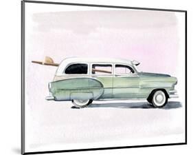 Surf Wagon III-Jennifer Parker-Mounted Art Print