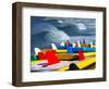 Surf-luiz rocha-Framed Photographic Print