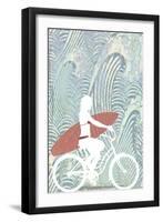 Surf-Sloane Addison  -Framed Art Print
