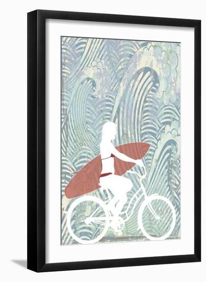 Surf-Sloane Addison  -Framed Art Print