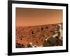 Surface of Mars from Viking 2, with Part of Spacecraft Visible-null-Framed Photographic Print