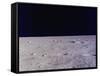 Surface of Moon as Seen from Window of Apollo 11 Lunar Module-null-Framed Stretched Canvas