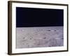 Surface of Moon as Seen from Window of Apollo 11 Lunar Module-null-Framed Photographic Print