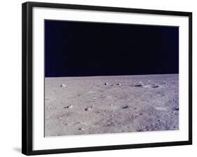 Surface of Moon as Seen from Window of Apollo 11 Lunar Module-null-Framed Photographic Print