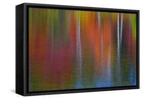 Surface of the water-Mallorie Ostrowitz-Framed Stretched Canvas