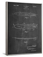 Surfboard 1965 Patent-Cole Borders-Framed Art Print