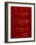 Surfboard 1965 Patent-Cole Borders-Framed Art Print