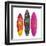 Surfboard Philosophy - Enjoy Life, Travel and Surf IV-M. Bleichner-Framed Art Print