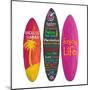 Surfboard Philosophy - Enjoy Life, Travel and Surf IV-M. Bleichner-Mounted Art Print