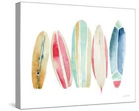 Surfboards in a Row-Katrina Pete-Stretched Canvas