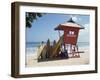 Surfboards Stacked Waiting for Hire at Kuta Beach on the Island of Bali, Indonesia, Southeast Asia-Harding Robert-Framed Photographic Print