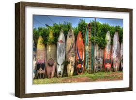 Surfboards-Robert Kaler-Framed Photographic Print