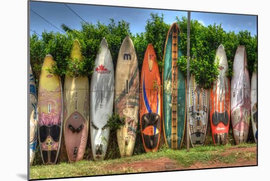 Surfboards-Robert Kaler-Mounted Photographic Print