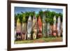 Surfboards-Robert Kaler-Framed Photographic Print
