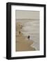 Surfer and People on Pismo State Beach, Pismo Beach, California, USA-Cindy Miller Hopkins-Framed Photographic Print