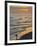 Surfer at Blackhead Beach, South of Dunedin, South Island, New Zealand-David Wall-Framed Photographic Print