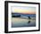 Surfer at Dusk, Gold Coast, Queensland, Australia-David Wall-Framed Photographic Print