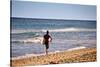 Surfer Boca Raton Florida-null-Stretched Canvas