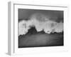 Surfer Fred Van Dyke Riding Giant Wave-George Silk-Framed Photographic Print