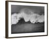 Surfer Fred Van Dyke Riding Giant Wave-George Silk-Framed Photographic Print