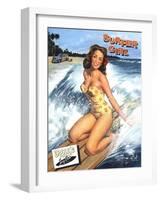 Surfer Girl-Scott Westmoreland-Framed Art Print