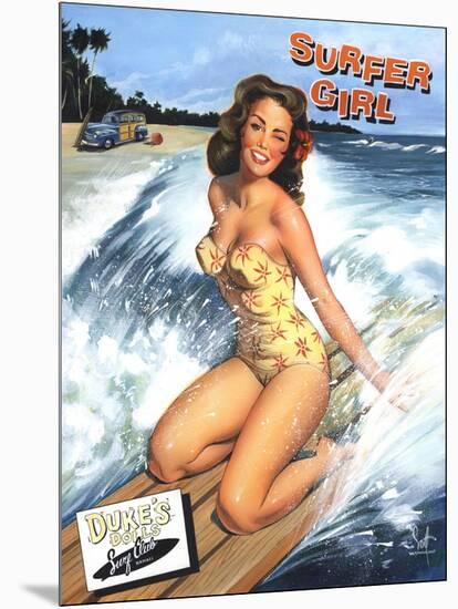 Surfer Girl-Scott Westmoreland-Mounted Art Print