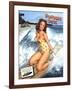 Surfer Girl-Scott Westmoreland-Framed Art Print