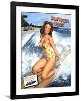 Surfer Girl-Scott Westmoreland-Framed Art Print