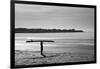 Surfer Holding Board Newport Rhode Island-null-Framed Photo