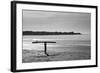 Surfer Holding Board Newport Rhode Island-null-Framed Photo